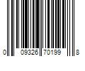 Barcode Image for UPC code 009326701998