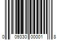 Barcode Image for UPC code 009330000018