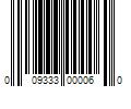 Barcode Image for UPC code 009333000060