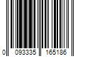 Barcode Image for UPC code 0093335165186