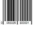 Barcode Image for UPC code 0093335800001