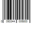 Barcode Image for UPC code 0093344005800