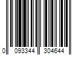 Barcode Image for UPC code 0093344304644