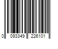 Barcode Image for UPC code 0093349226101