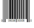 Barcode Image for UPC code 009336000050