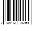 Barcode Image for UPC code 0093432802656