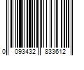 Barcode Image for UPC code 0093432833612