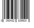 Barcode Image for UPC code 0093432835500