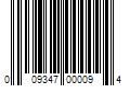 Barcode Image for UPC code 009347000094