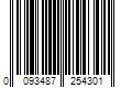 Barcode Image for UPC code 0093487254301