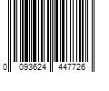 Barcode Image for UPC code 0093624447726