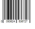 Barcode Image for UPC code 0093624536727