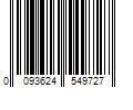 Barcode Image for UPC code 0093624549727