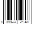 Barcode Image for UPC code 0093624729426