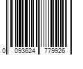 Barcode Image for UPC code 0093624779926