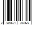 Barcode Image for UPC code 0093624807520