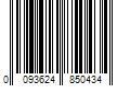 Barcode Image for UPC code 0093624850434