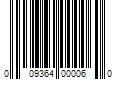 Barcode Image for UPC code 009364000060