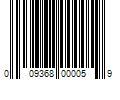 Barcode Image for UPC code 009368000059