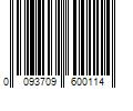 Barcode Image for UPC code 0093709600114