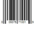 Barcode Image for UPC code 009375710019