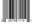 Barcode Image for UPC code 009375711191