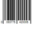 Barcode Image for UPC code 0093775420005