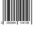 Barcode Image for UPC code 0093994104106