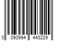 Barcode Image for UPC code 0093994443229