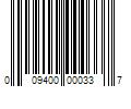 Barcode Image for UPC code 009400000337