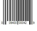 Barcode Image for UPC code 009400000429