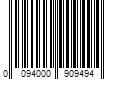 Barcode Image for UPC code 0094000909494