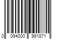 Barcode Image for UPC code 0094000991871