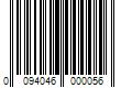 Barcode Image for UPC code 0094046000056