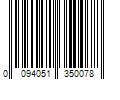 Barcode Image for UPC code 0094051350078