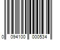 Barcode Image for UPC code 0094100000534