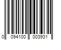 Barcode Image for UPC code 0094100003931