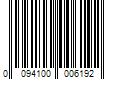 Barcode Image for UPC code 0094100006192