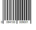 Barcode Image for UPC code 0094100009001