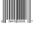 Barcode Image for UPC code 009415000087