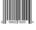 Barcode Image for UPC code 009422182004