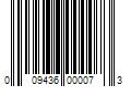 Barcode Image for UPC code 009436000073