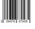 Barcode Image for UPC code 0094376870435