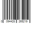 Barcode Image for UPC code 0094428265219