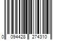 Barcode Image for UPC code 0094428274310