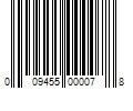 Barcode Image for UPC code 009455000078