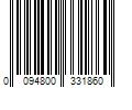 Barcode Image for UPC code 0094800331860