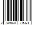 Barcode Image for UPC code 0094800345324