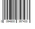 Barcode Image for UPC code 0094800357433