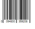 Barcode Image for UPC code 0094800359208